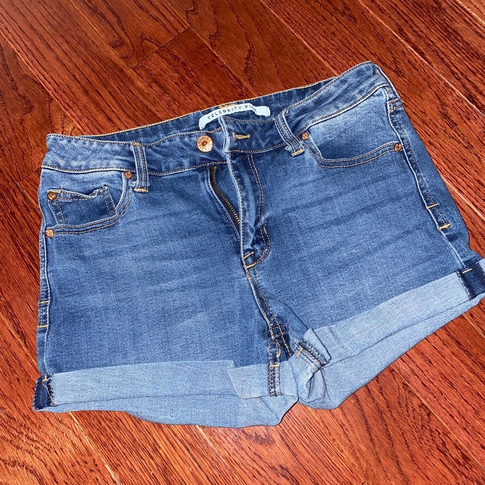 Celebrity Pink denim shorts